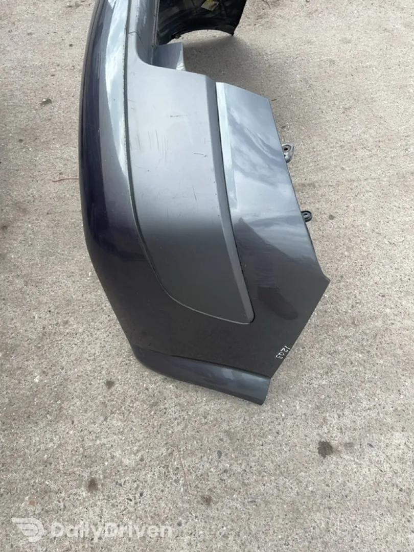 Bară protecție  - Culoare: Gri închis, Parte montare: Spate - Renault Megane 2 generation [2002 - 2006] Cabriolet 1.9 dCi MT (120 hp)