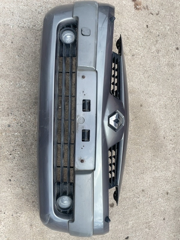 Bară protecție  - Culoare: Gri închis, Parte montare: Față, Alte specificații: Cu proiector - Renault Megane 2 generation [2002 - 2006] Cabriolet 1.9 dCi MT (120 hp)
