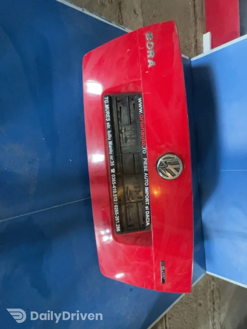 Capotă portbagaj - Culoare: Roșu, Varianta: Sedan - Volkswagen Bora 1 generation [1998 - 2005] Sedan