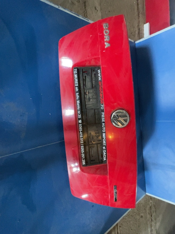 Capotă portbagaj - Culoare: Roșu, Varianta: Sedan - Volkswagen Bora 1 generation [1998 - 2005] Sedan