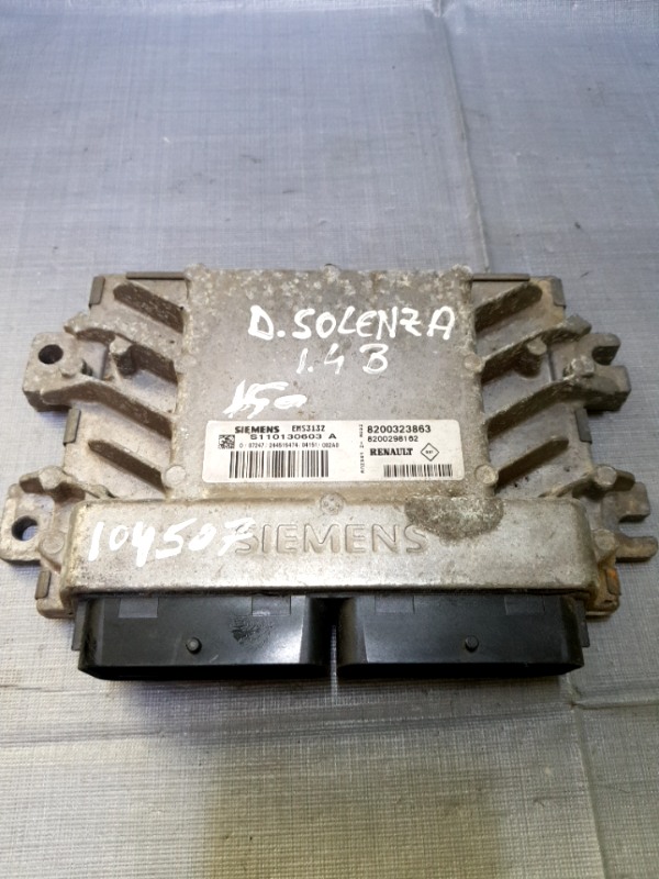Calculator ECU - Dacia Solenza 1 generation [2003 - 2005] Sedan 1.4 MT (75 hp)