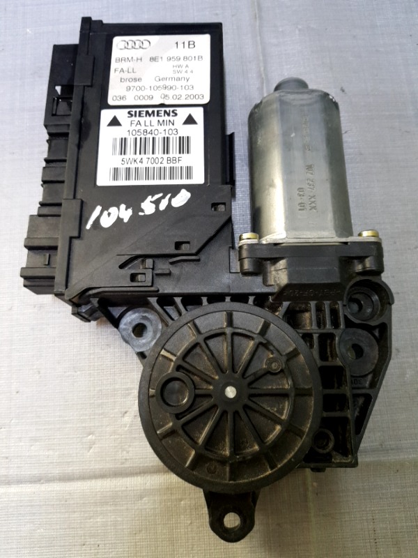 Motoraș macara geam - Parte montare: Stânga față - Audi A4 B6 [2000 - 2005] Sedan 1.6 MT (102 hp)