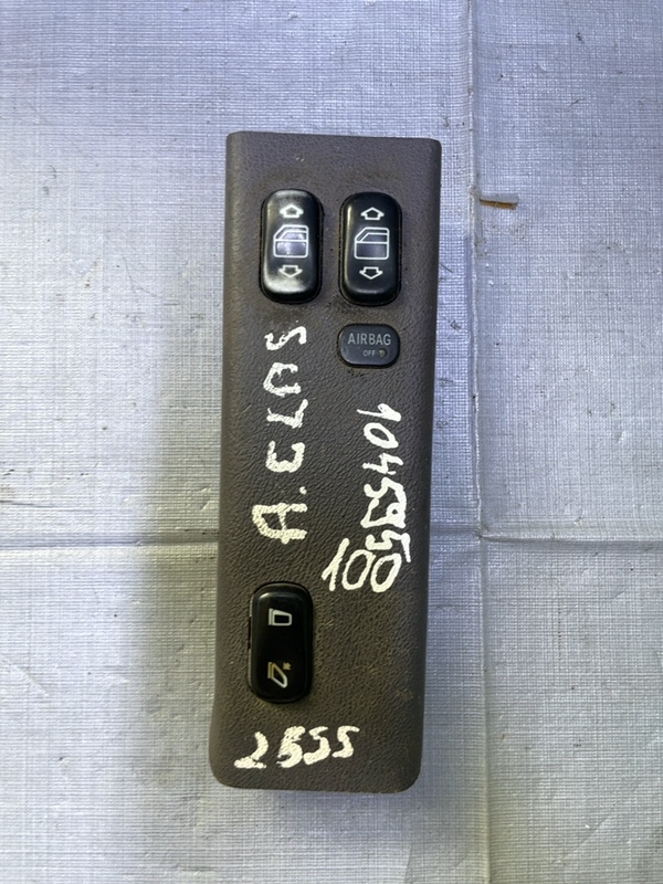 Buton ridicare geam - Parte montare: Stânga față - Mercedes-Benz A-Class W168 [1997 - 2001]
