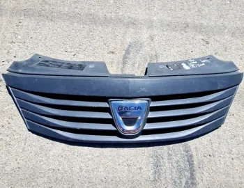 Grilă radiator - Culoare: Negru - Dacia Logan 1 generation [restyling] [2007 - 2012] Sedan
