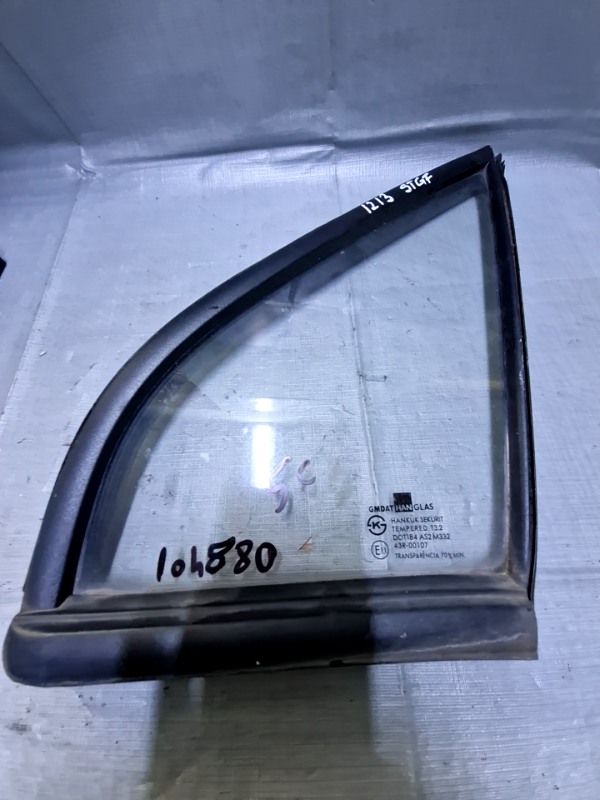 Geam lateral  - Parte montare: Stânga față - Daewoo Matiz 2 generation [2005 - 2009] Hatchback 5 doors 0.8 MT (52 hp)