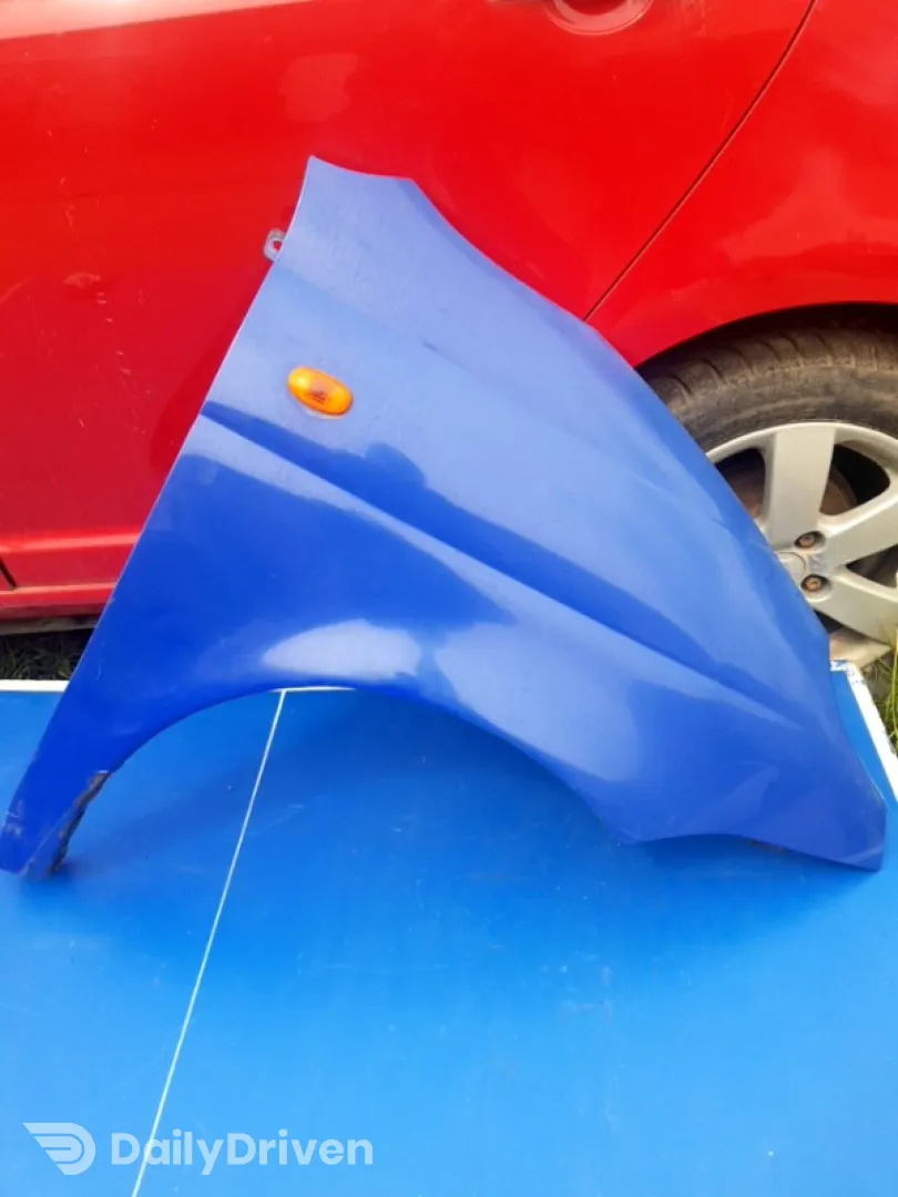 Aripă - Culoare: Albastru, Parte montare: Dreapta față - Daewoo Matiz 2 generation [2005 - 2009] Hatchback 5 doors 0.8 MT (52 hp)