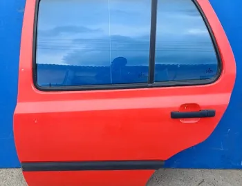Ușă spate - Culoare: Roșu, Parte montare: Stânga, Varianta: Hatchback - Volkswagen Golf 3 generation [1991 - 1998] Hatchback 5-doors 1.4 5MT (60 hp)