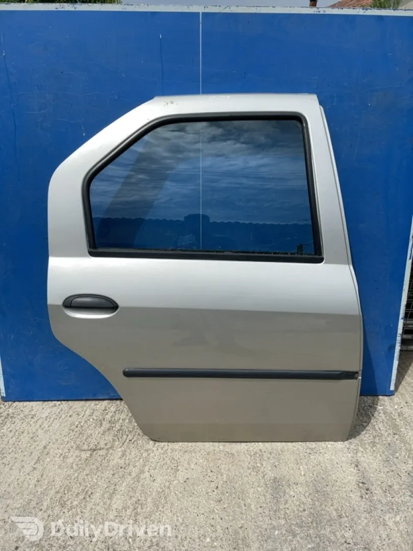Ușă spate - Culoare: Gri, Parte montare: Dreapta spate, Varianta: Sedan - Dacia Logan 1 generation [2004 - 2008] Sedan 1.4 MT (75 hp)