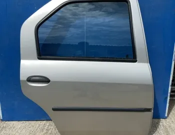 Ușă spate - Culoare: Gri, Parte montare: Dreapta spate, Varianta: Sedan - Dacia Logan 1 generation [2004 - 2008] Sedan 1.4 MT (75 hp)