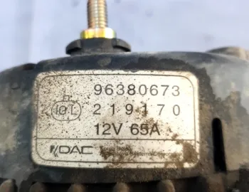 Alternator - Alte specificații: 65A - Daewoo Matiz 2 generation [2005 - 2009] Hatchback 5 doors 0.8 MT (52 hp)