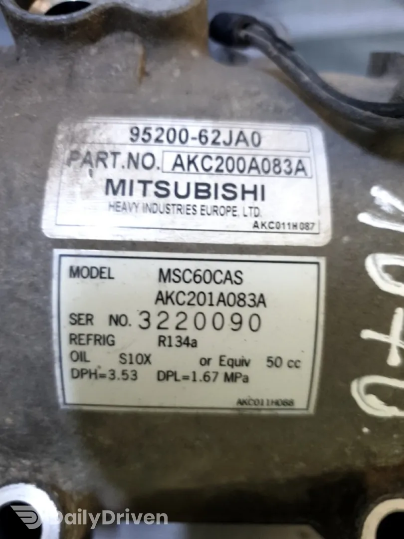 Compresor climă - Suzuki Swift 3 generation [2004 - 2010] Hatchback 5-doors 1.3 AT (92 hp)