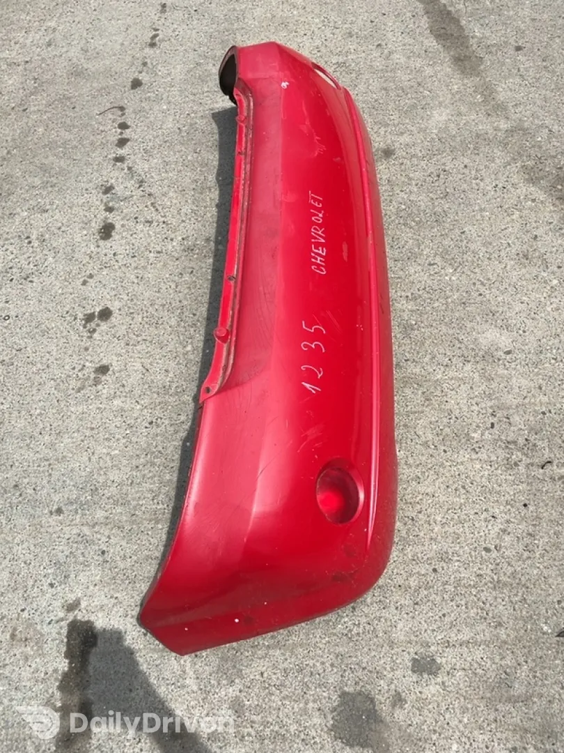 Bară protecție - Culoare: Roșu, Parte montare: Spate - Chevrolet Spark M150 [2003 - 2011] Hatchback 0.8 MT (51 hp)