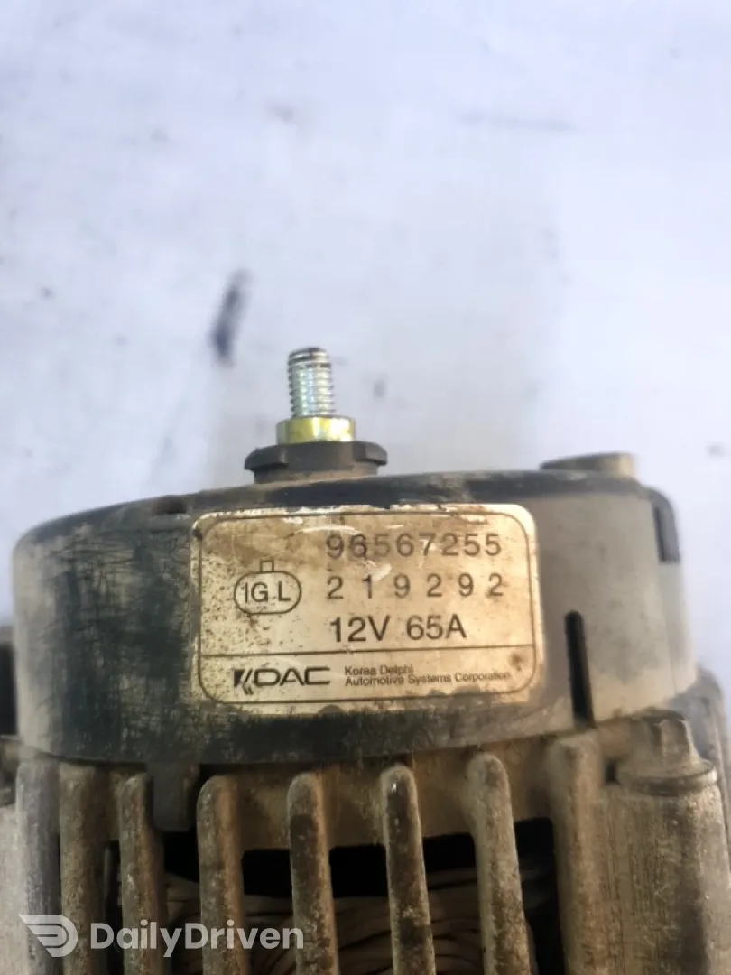 Alternator - Alte specificații: 65A - Chevrolet Spark M150 [2003 - 2011] Hatchback 0.8 MT (51 hp)