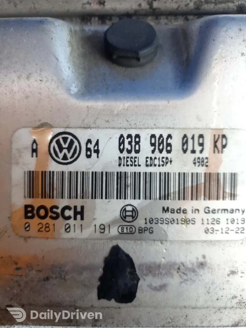 Calculator ECU - Volkswagen Golf 4 generation [1997 - 2006] wagon 1.9 TDI MT (100 hp)
