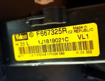 Ventilator habitaclu - Volkswagen Golf 4 generation [1997 - 2006] wagon 1.9 TDI MT (100 hp)