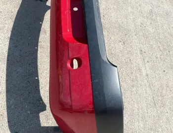 Bară protecție  - Culoare: Roșu, Parte montare: Spate - Dacia Logan 1 generation [2004 - 2008] Sedan 1.4 MT (75 hp)