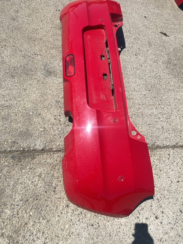 Bară protecție - Culoare: Roșu, Parte montare: Spate - Suzuki Swift 3 generation [2004 - 2010] Hatchback 5-doors 1.3 AT (92 hp)