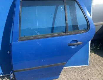 Ușă spate - Culoare: Albastru, Parte montare: Stânga spate - Volkswagen Golf 4 generation [1997 - 2006] Hatchback 5-doors 1.4 MT (75 hp)