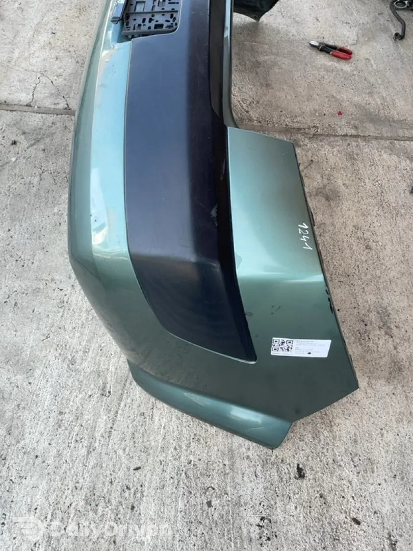 Bară protecție - Culoare: Verde , Parte montare: Spate - Renault Megane 2 generation [2002 - 2006] Sedan 1.6 MT (113 hp)