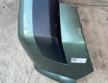 Bară protecție - Culoare: Verde , Parte montare: Spate - Renault Megane 2 generation [2002 - 2006] Sedan 1.6 MT (113 hp)