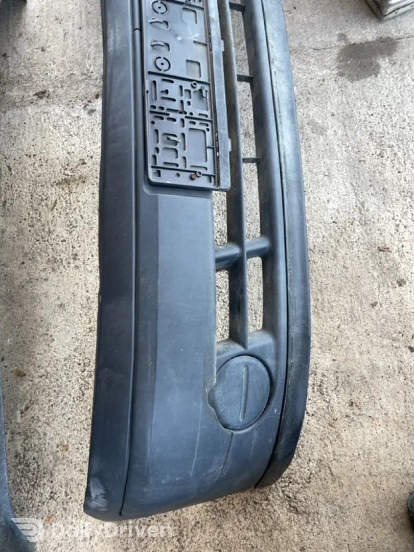 Bară protecție  - Culoare: Negru, Parte montare: Față - Renault Kangoo 1 generation [1998 - 2003]