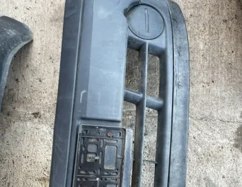 Bară protecție  - Culoare: Negru, Parte montare: Față - Renault Kangoo 1 generation [1998 - 2003]