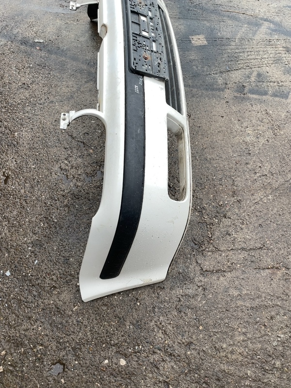 Bară protecție  - Culoare: Alb, Parte montare: Față - Volkswagen Golf 4 generation [1997 - 2006] wagon 1.9 TDI MT (90 hp)