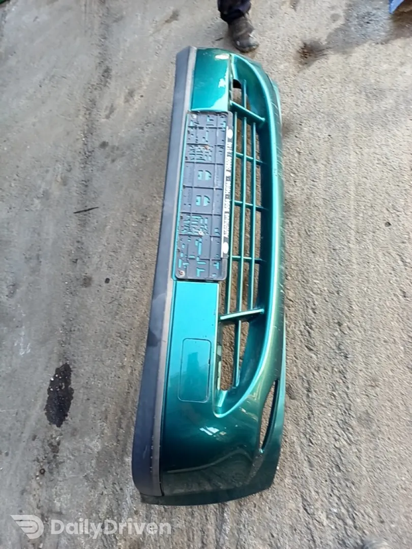 Bară protecție  - Culoare: Verde , Parte montare: Față - Ford Fiesta 4 generation [restyling] [1999 - 2002] Hatchback 3-doors 1.3 MT (60 hp)