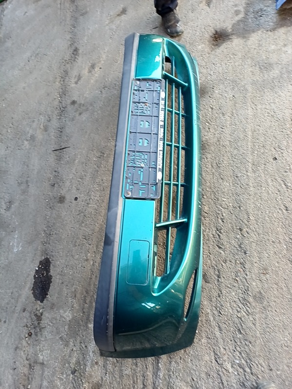 Bară protecție  - Culoare: Verde , Parte montare: Față - Ford Fiesta 4 generation [restyling] [1999 - 2002] Hatchback 3-doors 1.3 MT (60 hp)