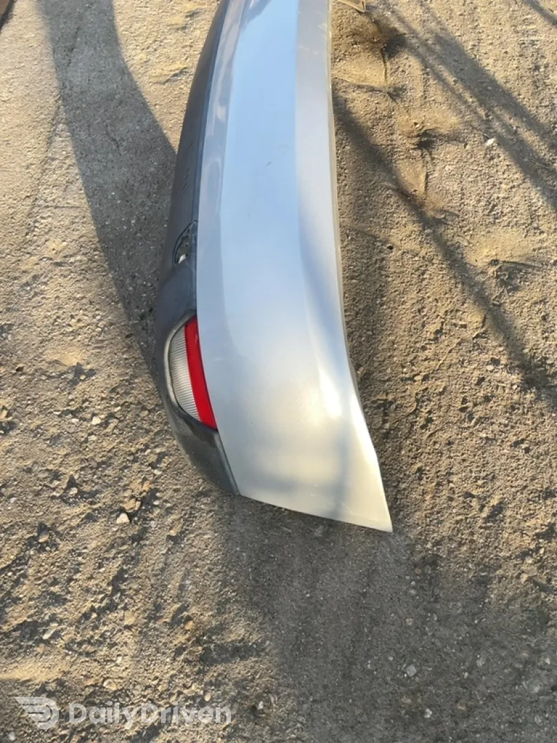 Bară protecție  - Culoare: Gri, Parte montare: Spate, Varianta: Hatchback - Ford Focus 1 generation [1998 - 2004]