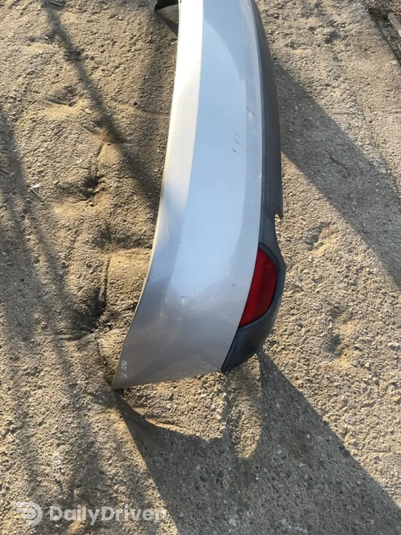 Bară protecție  - Culoare: Gri, Parte montare: Spate, Varianta: Hatchback - Ford Focus 1 generation [1998 - 2004]