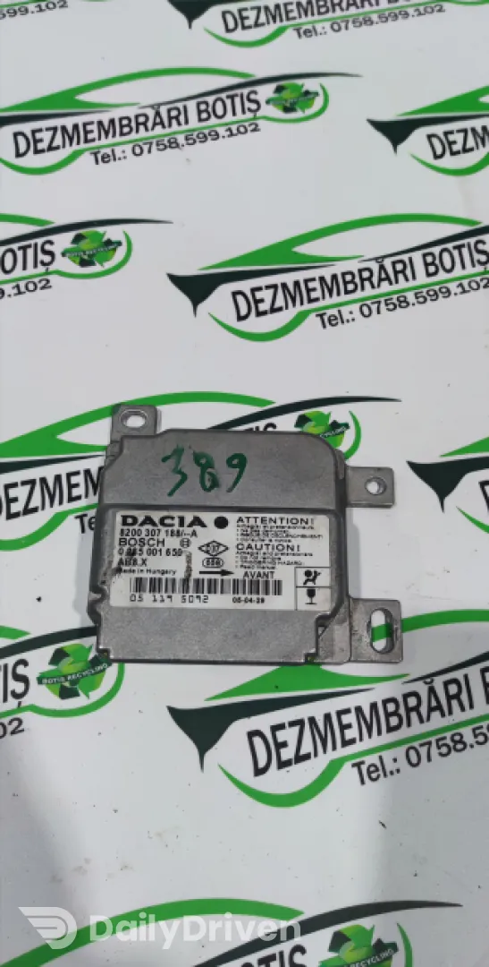 Calculator airbag 8200 307 188 Dacia Logan  [2004 - 2008] Sedan 1.6 MT (87 hp)