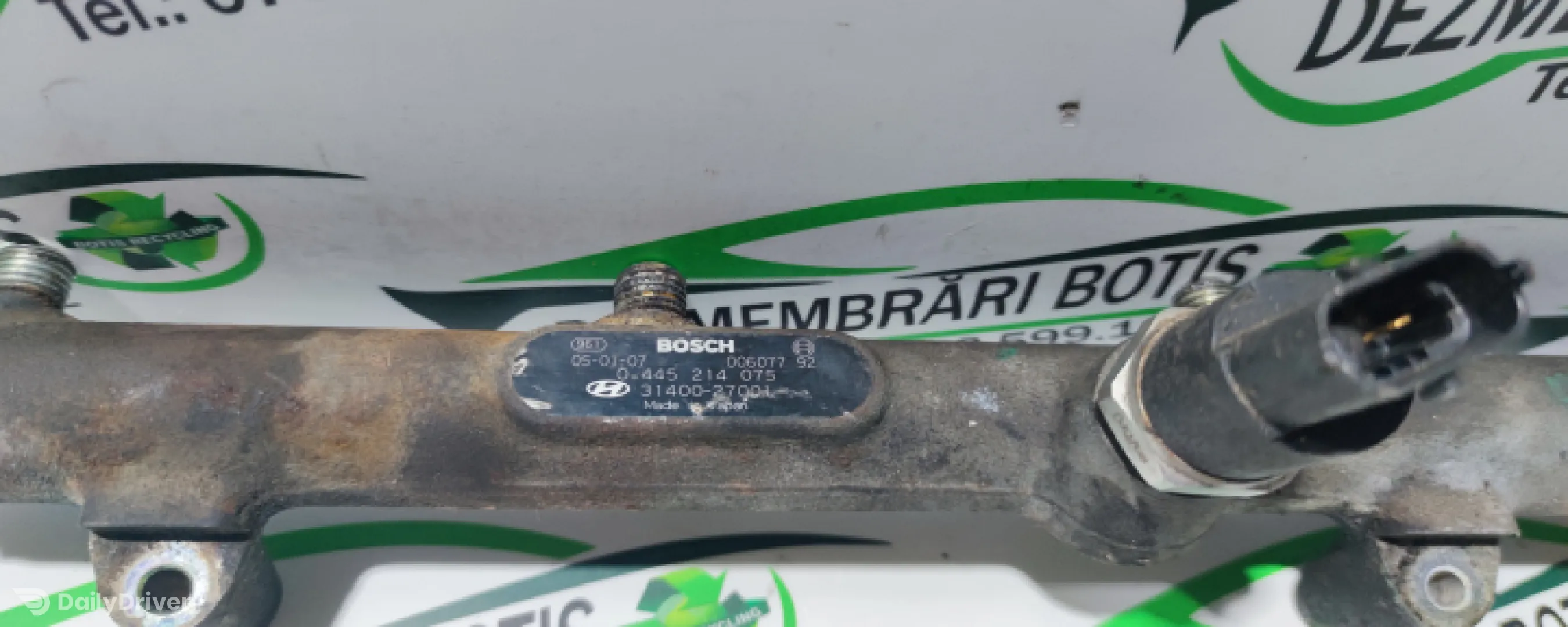Rampa injectoare 0 445 214 075 Hyundai Santa Fe SM [2000 - 2004] Crossover 2.0 CRDi MT (112 hp)