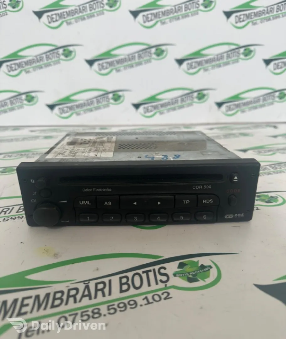 Radiocasetofon 09136107 Opel Astra G [1998 - 2009] Hatchback 5-usi 1.6 MT (75 hp)
