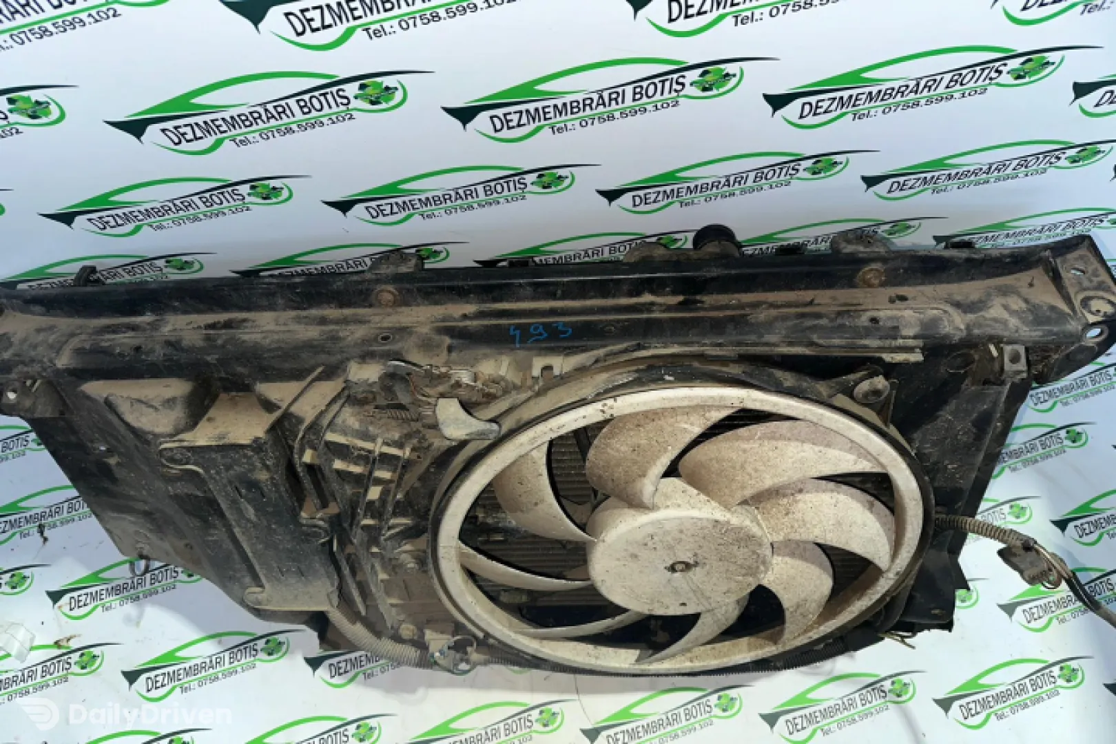 Radiator clima AC Peugeot 206  [1998 - 2003] Hatchback 3-usi 1.9 D MT (70 hp)