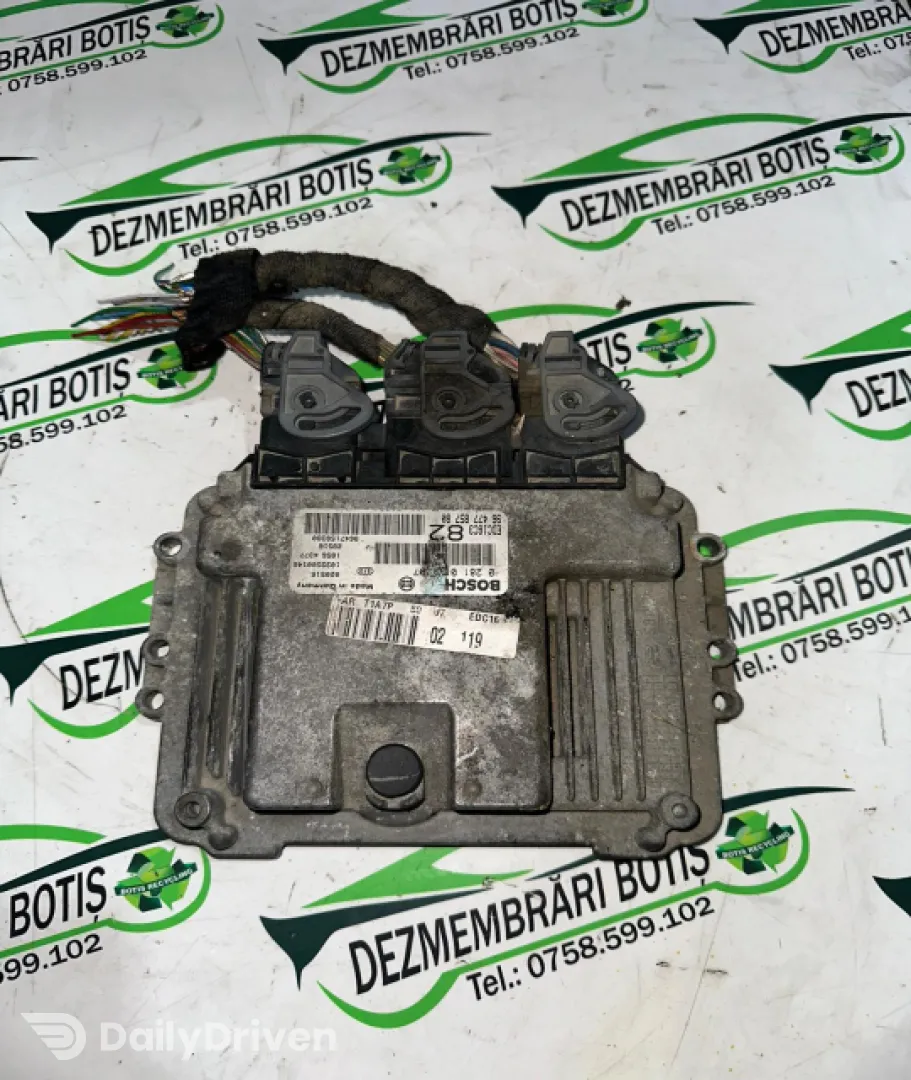 Calculator motor ECU 96 477 857 00 Peugeot 206  [1998 - 2003] Hatchback 5-usi 1.4 HDI MT (68 hp)