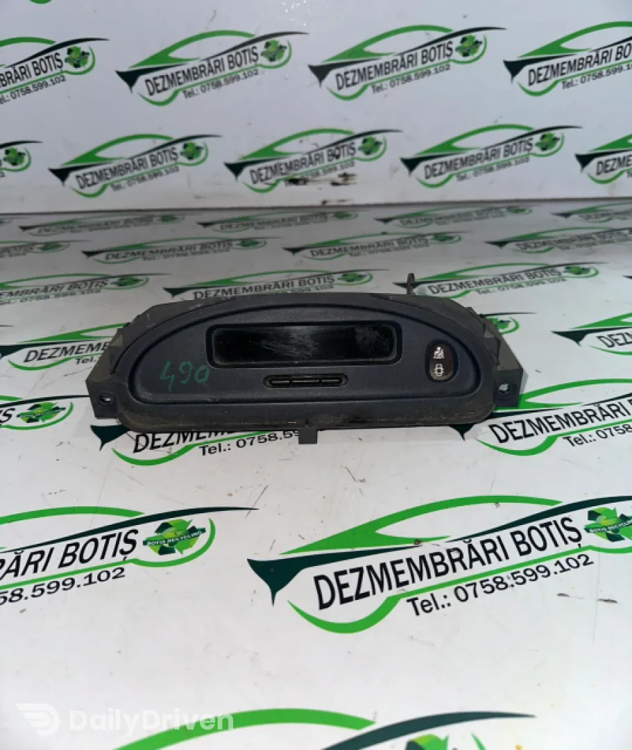Display bord P7700436307 A Renault Clio 2 [1998 - 2005] Hatchback 5-usi 1.2 MT (75 hp)
