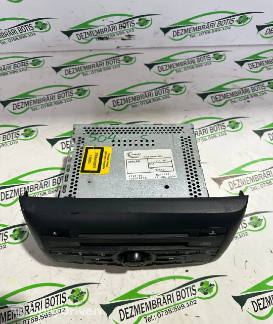 Radio cd 735374218 Fiat Stilo  [2001 - 2010] Hatchback 5-usi 1.6 MT (103 hp)