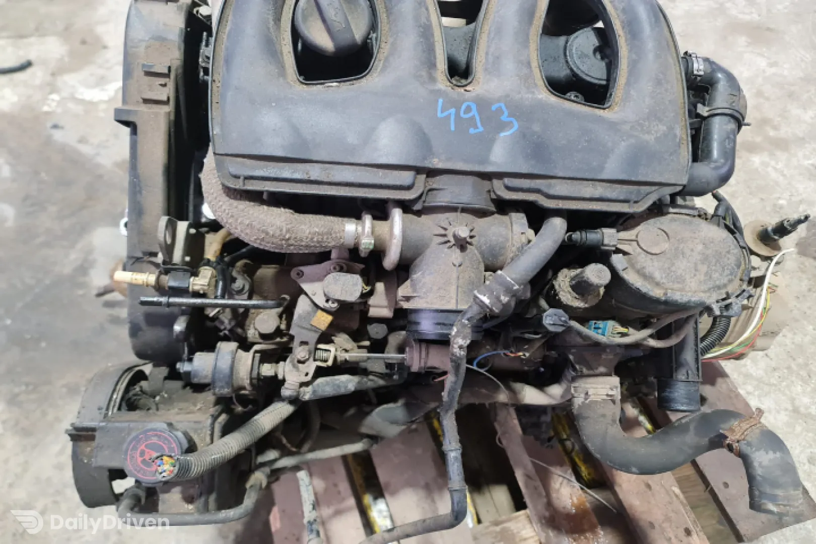 Motor fara anexe Peugeot 206  [1998 - 2003] Hatchback 3-usi 1.9 D MT (70 hp)