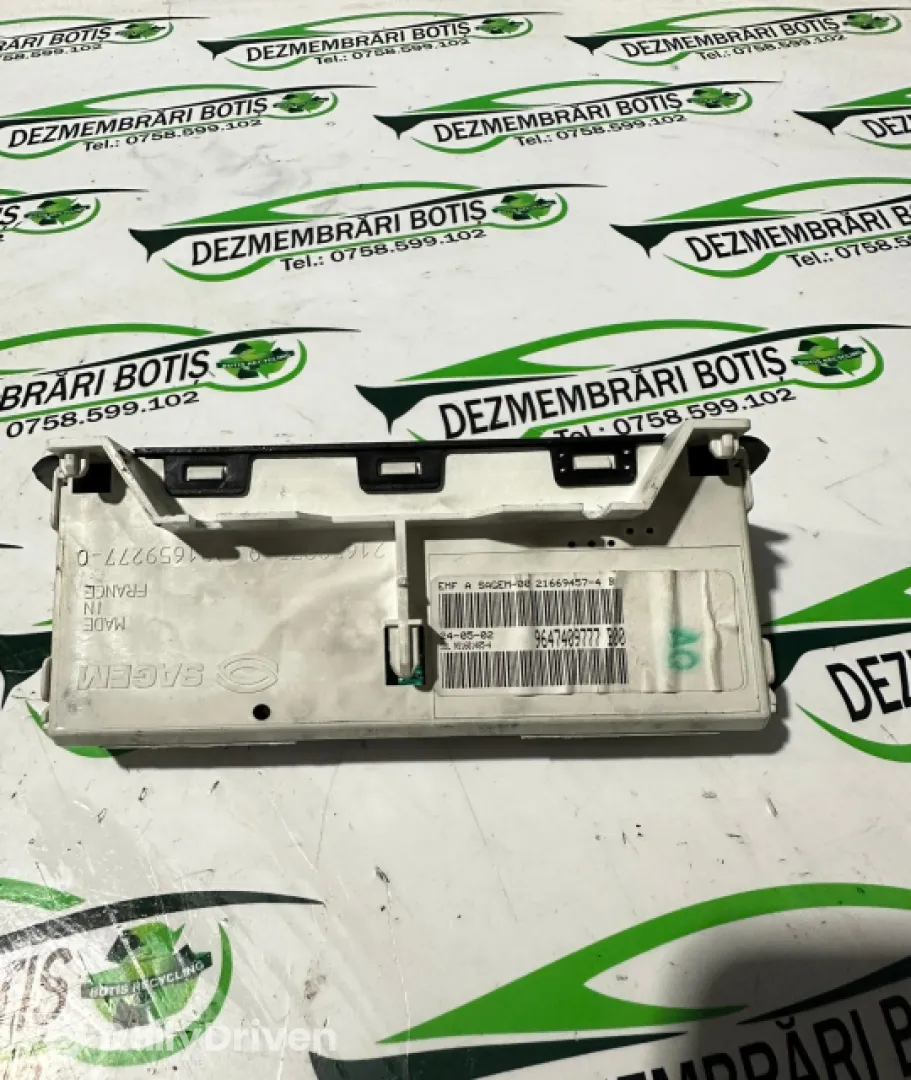 Display bord 9647409777B00 Peugeot 206  [1998 - 2003] Hatchback 5-usi 1.4 HDI MT (68 hp)