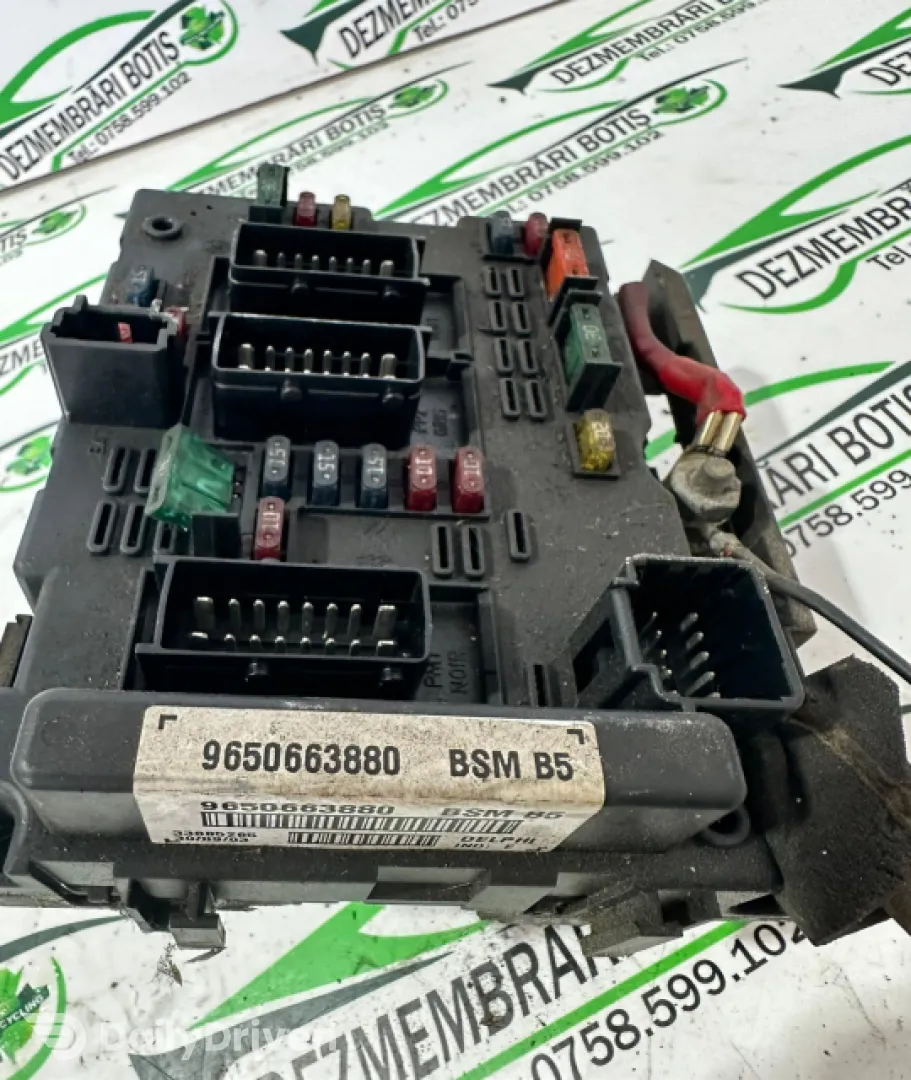BSM 9650663880 BSM B5 Peugeot 206  [facelift] [2002 - 2009] CC cabriolet 1.6 MT (109 hp)