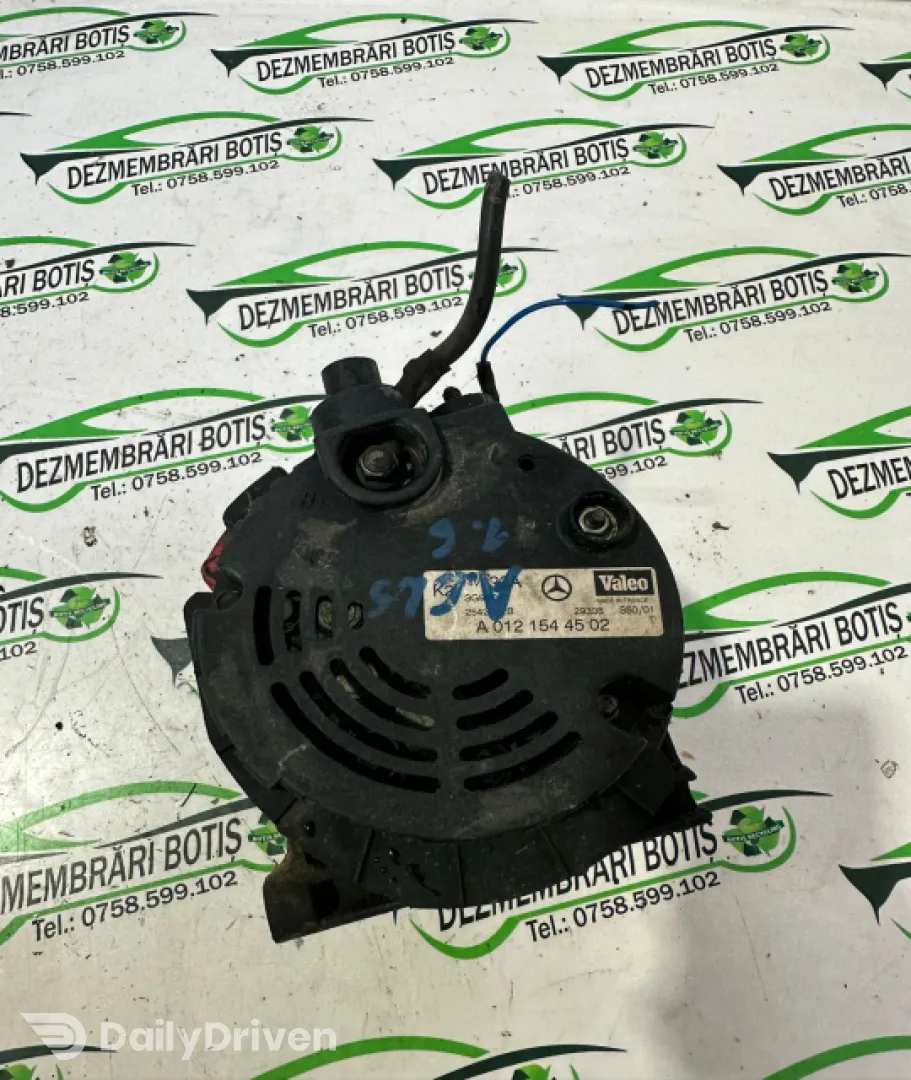 Alternator A 012 154 45 02 Mercedes-Benz A-Class W168 [1997 - 2001] Hatchback A 170 CDI AT (90 hp)