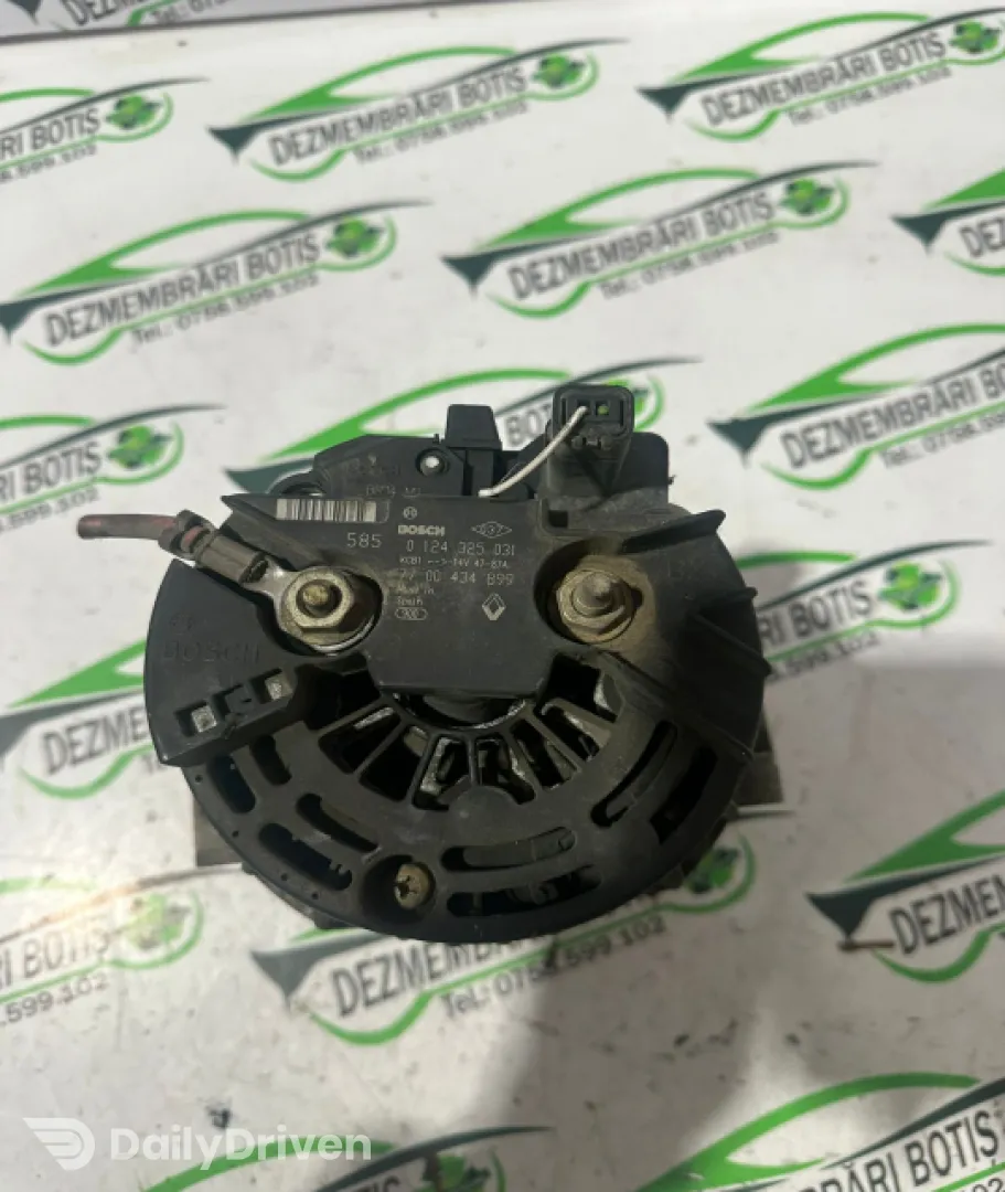 Alternator 0124325031 Renault Clio 2 [1998 - 2005] Symbol Sedan 1.4 MT (75 hp)