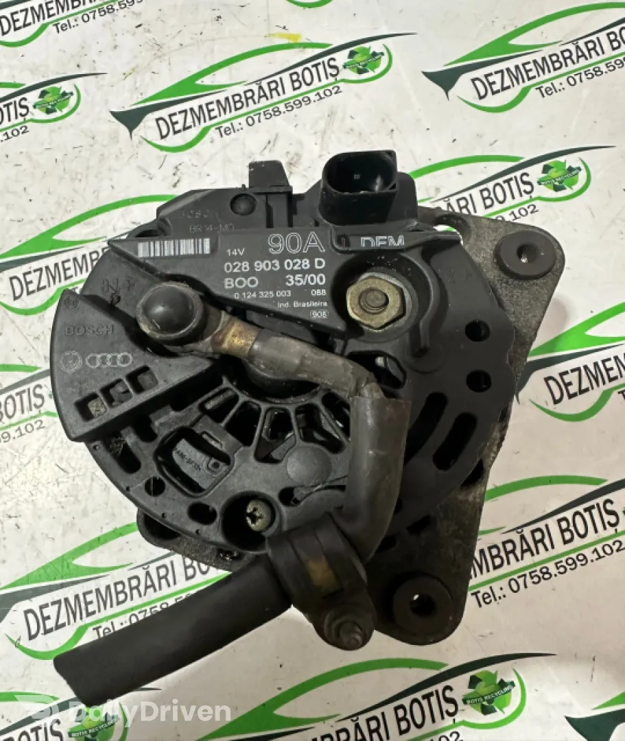 Alternator 028903028 D Volkswagen VW Golf 4 [1997 - 2006] Hatchback 5-usi 1.6 MT (100 hp)