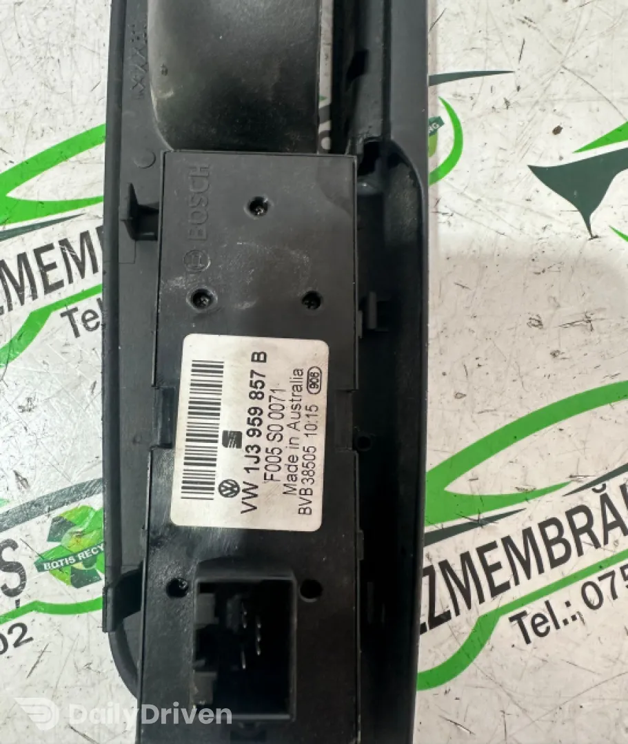 Butoane geam sofer VW 1J3 959 857 B Volkswagen VW Passat B5.5 [facelift] [2000 - 2005] Sedan 1.9 TDI MT (101 hp)
