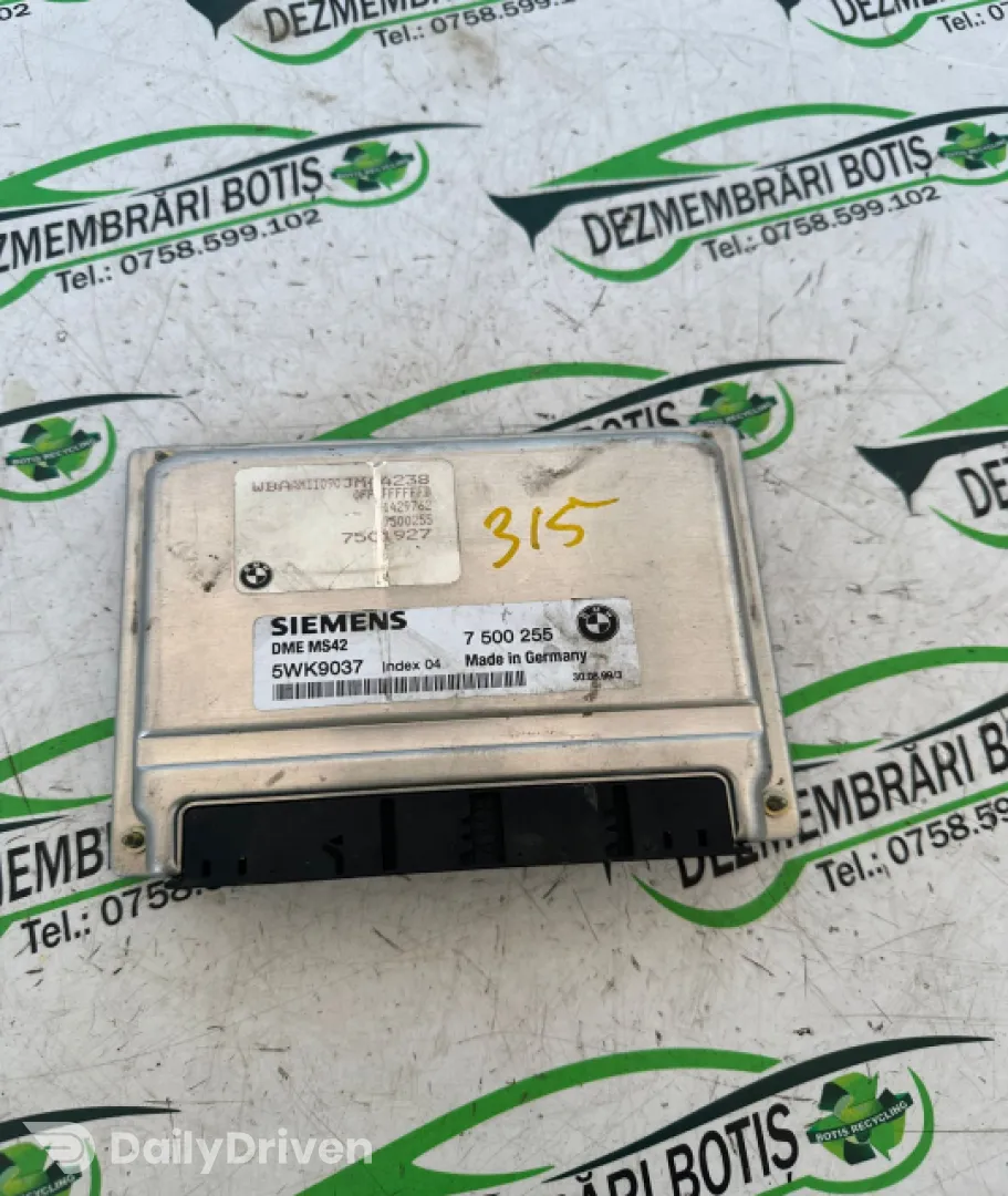 Calculator motor ECU 1U0 920 811 F BMW Seria 3 E46 [1997 - 2003] Sedan 4-usi 320i MT (150 hp)