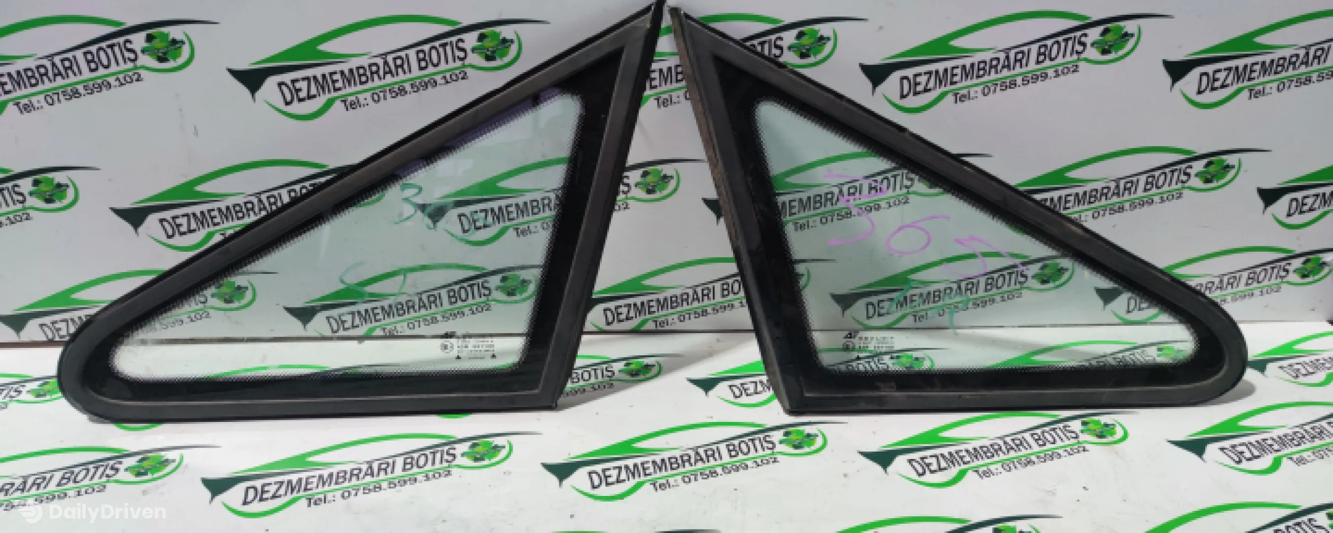 Geam fix caroserie fata dreapta Volkswagen VW Sharan  [facelift] [2000 - 2003] Minivan 1.9 TDI MT (115 hp)