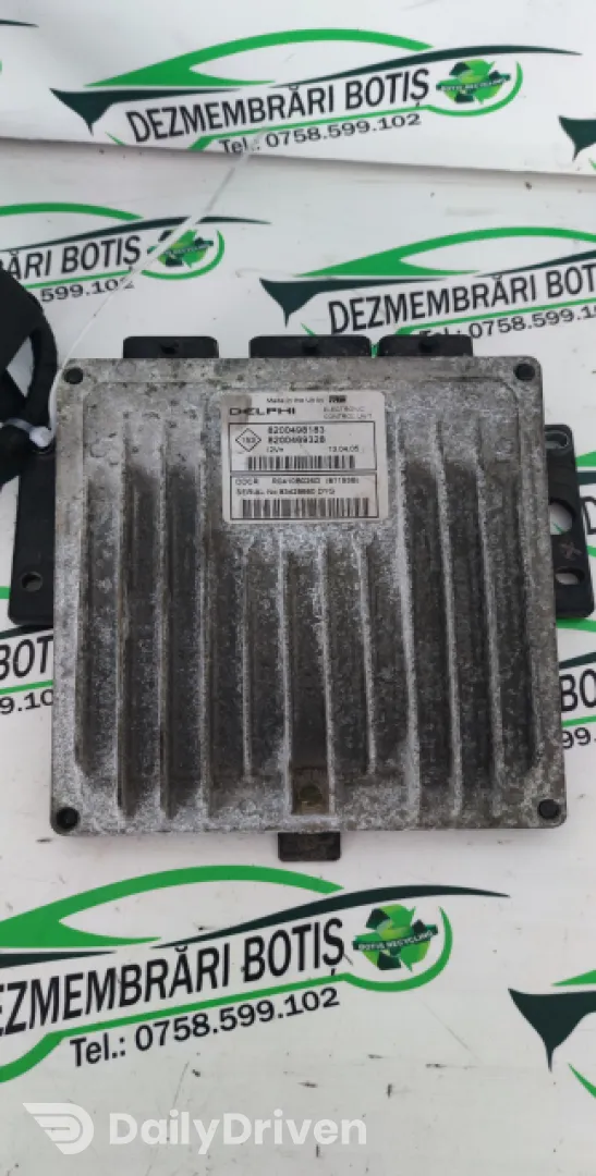 Calculator motor ECU 8200498183 Renault Clio 2 [facelift] [2001 - 2005] Symbol Sedan 1.5 dCi MT (65 hp)