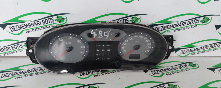 Ceasuri bord Renault Clio 2 [facelift] [2001 - 2005] Symbol Sedan 1.5 dCi MT (65 hp)