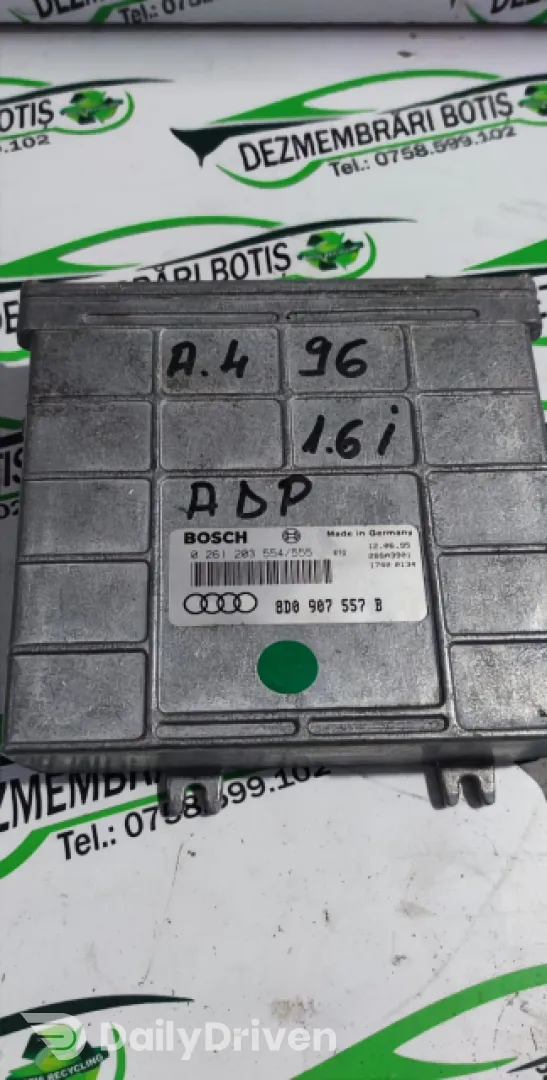 Calculator motor ECU 8d0 907 557 b Audi A4 B5 [1994 - 1999] Sedan 1.6 MT (101 hp)
